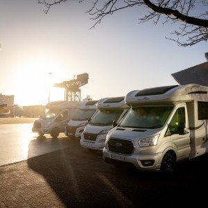 Motorhomes outside SEC