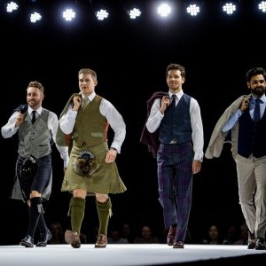 Kilts on the catwalk